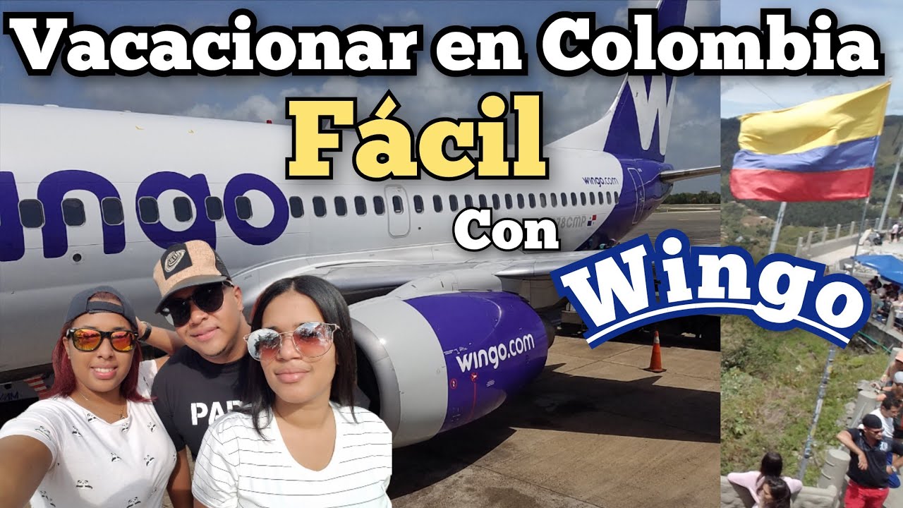 ✈ Mis primeras VACACIONES en COLOMBIA muy BARATO en WINGO desde STO DGO hasta BOGOTA y MEDELLIN 🇨🇴