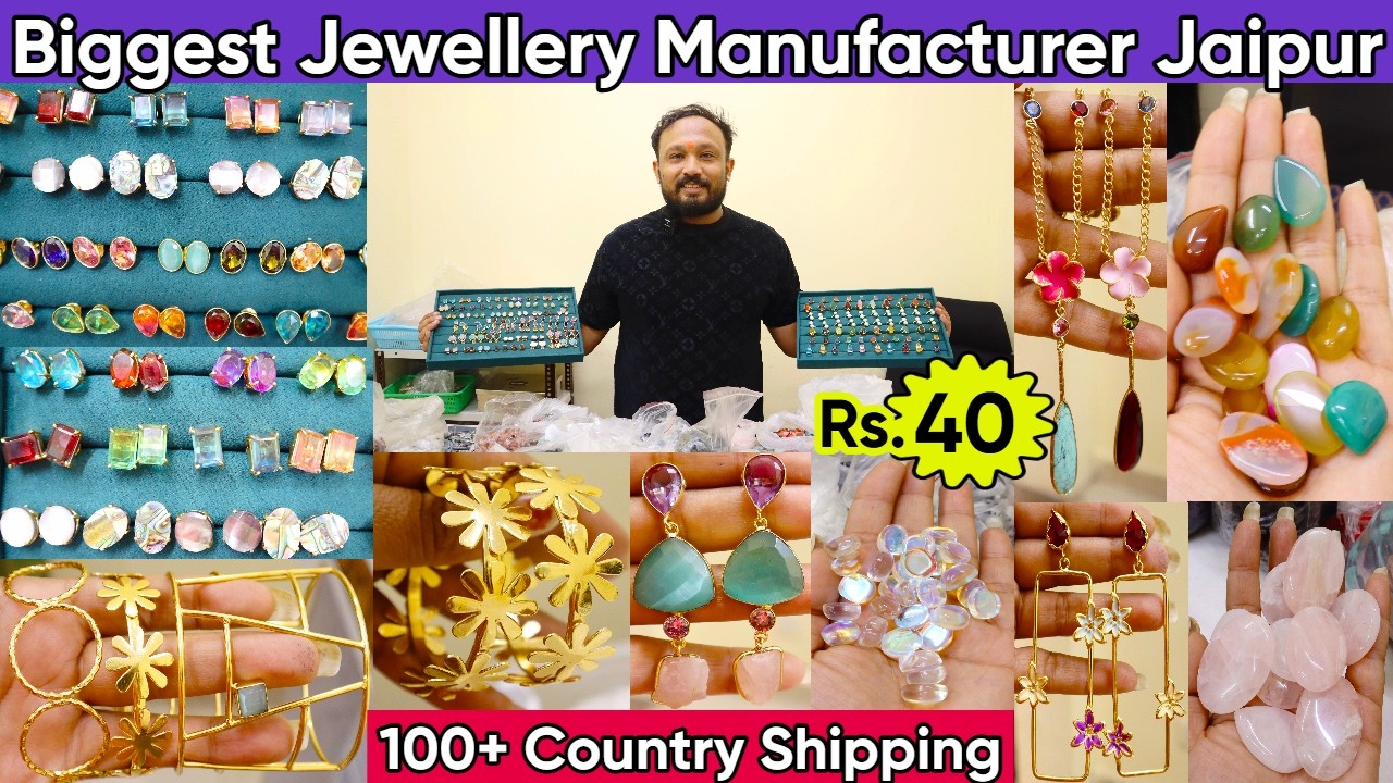 Exclusive Premium Brass Fusion Jewellery Collection 2026 | Biggest Jewellery Manufacturer in Jaipur
