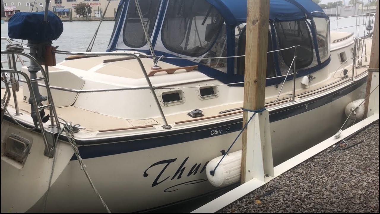 Oday 37 Sailboat with Rear Cabin Trinidad