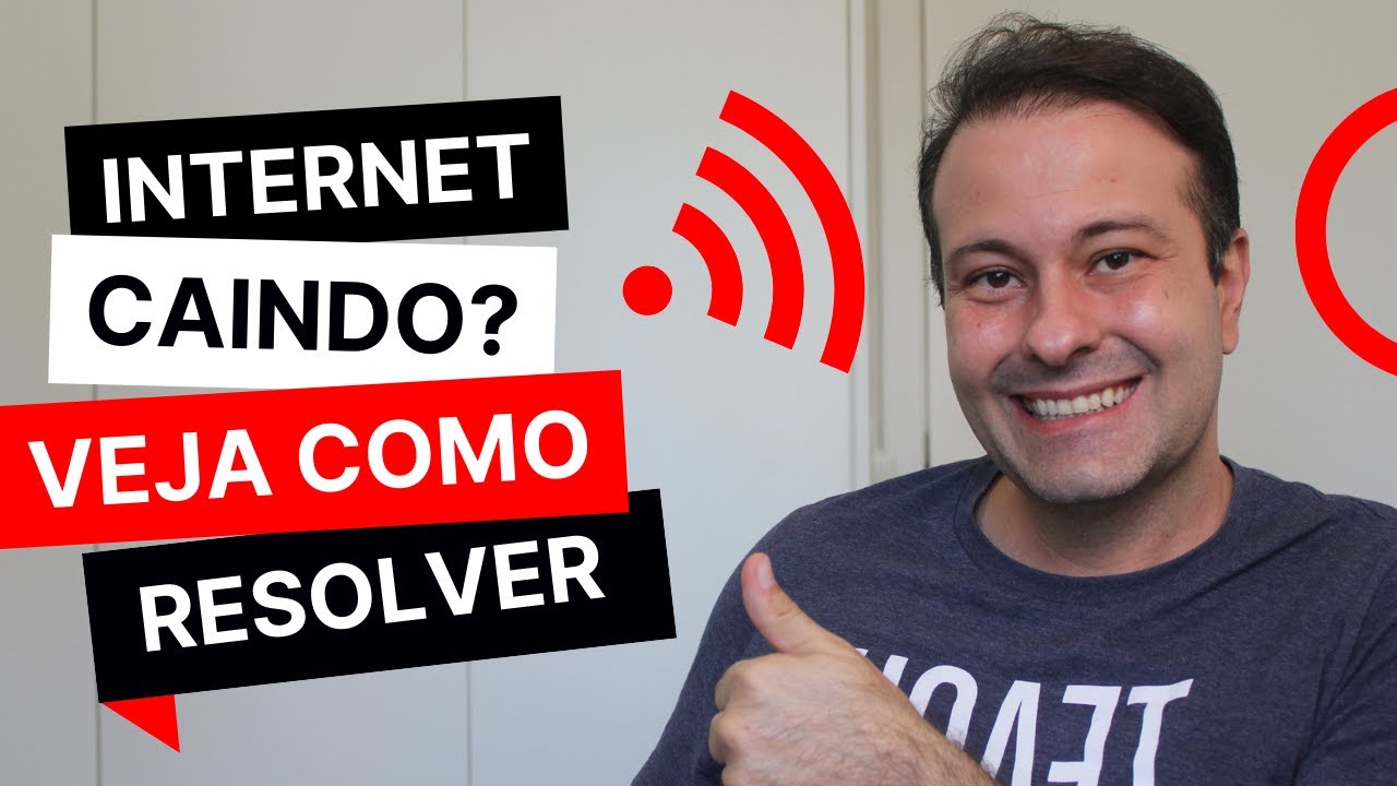 Conex&atilde;o da internet caindo toda hora? WIFI CAINDO TODA HORA