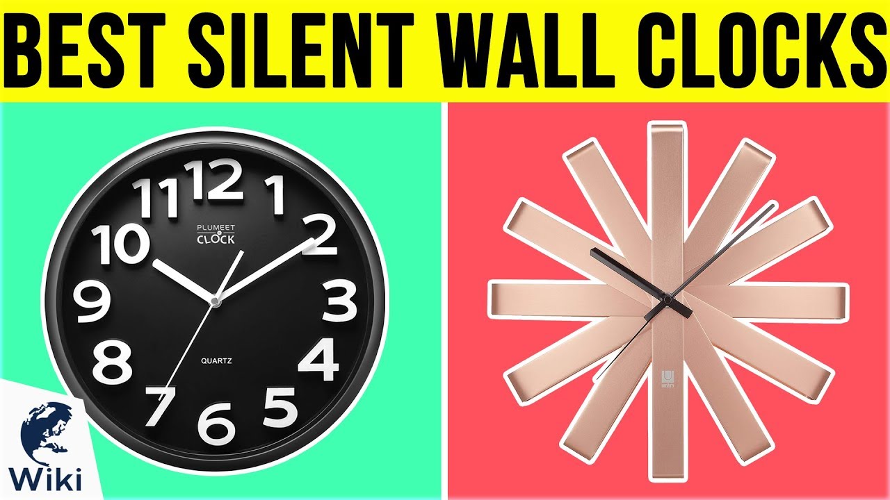 9 Best Silent Wall Clocks 2019
