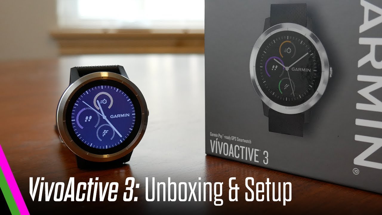 VivoActive 3 Unboxing and Setup (Pre-Review)