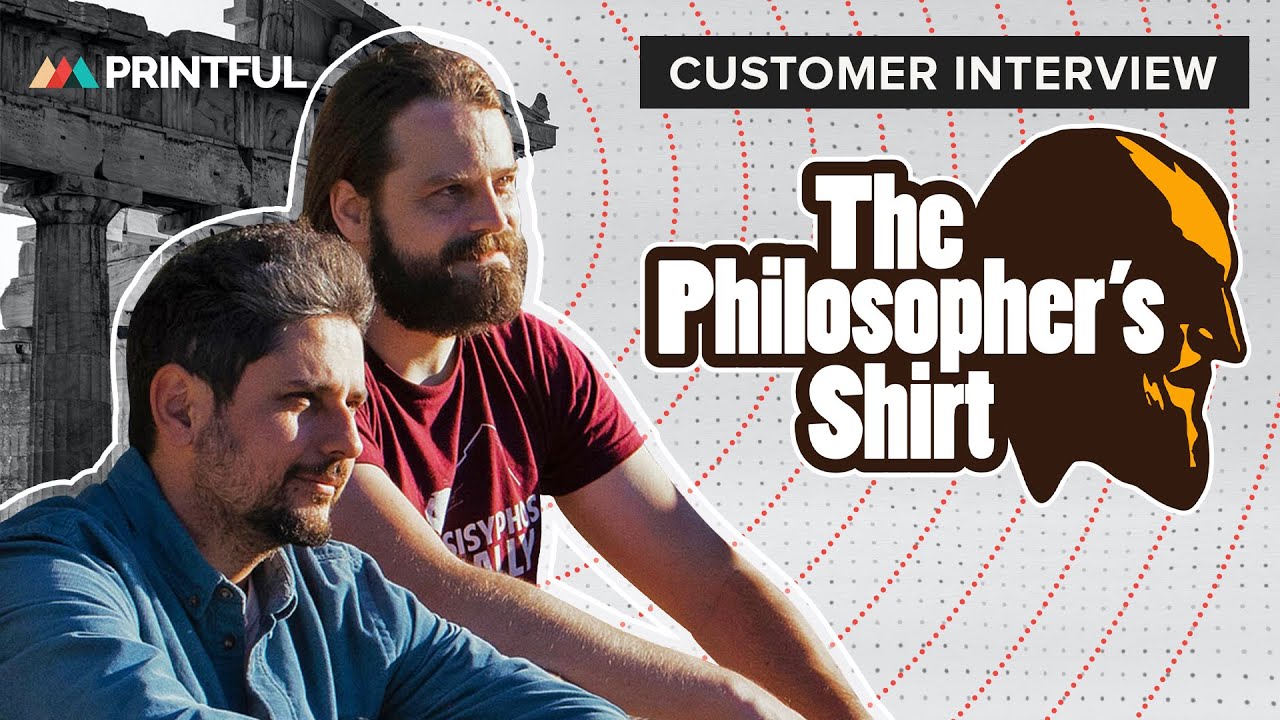 How to Create a Meaningful Brand with Printful: The Philosopher&rsquo;s Shirt