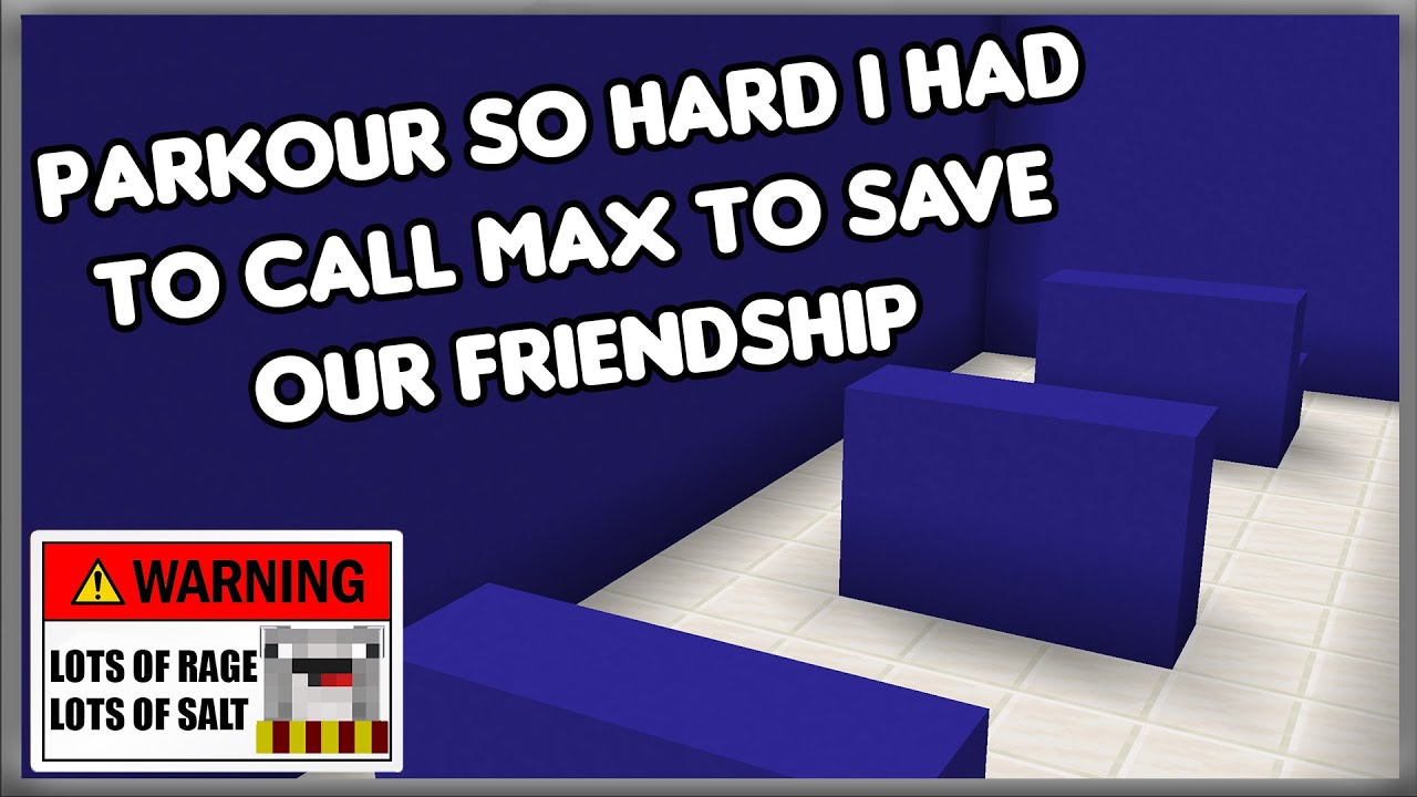 Parkour so Hard I had to Call Max to Save Our Friendship
