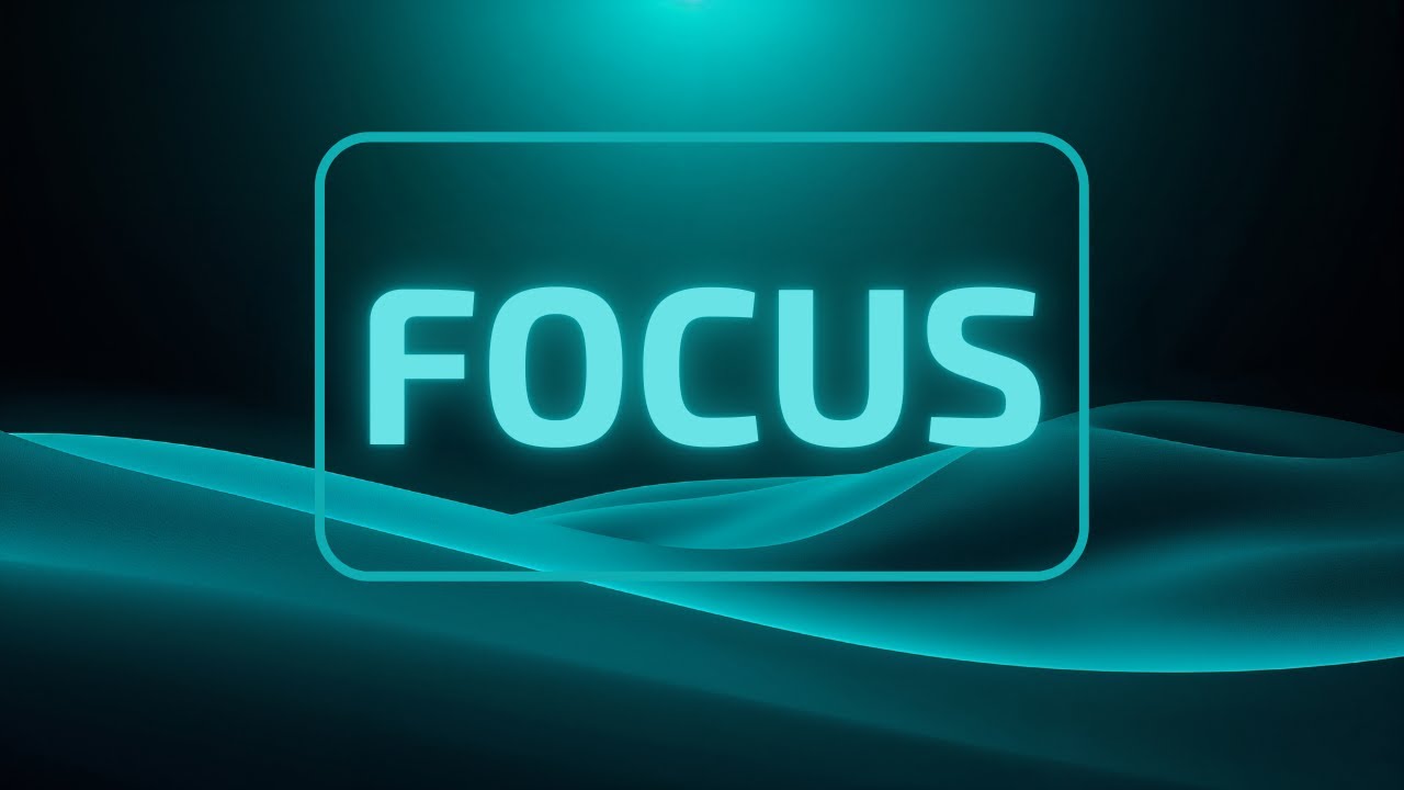 FOCUS – Minimal Deep Work | 3 Hour Focus & Productivity Loop
