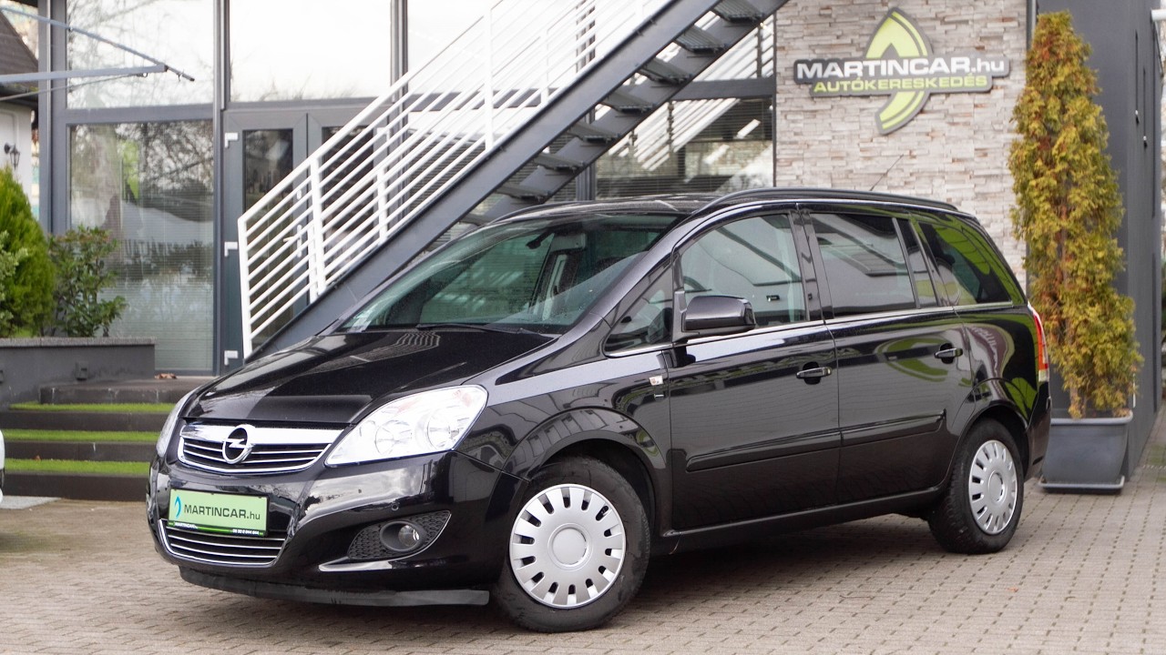 OPEL ZAFIRA B 1.8 Enjoy 7 személyes Sapphire Black Metallic +Keveset futott +3X-s GARANCIA !!