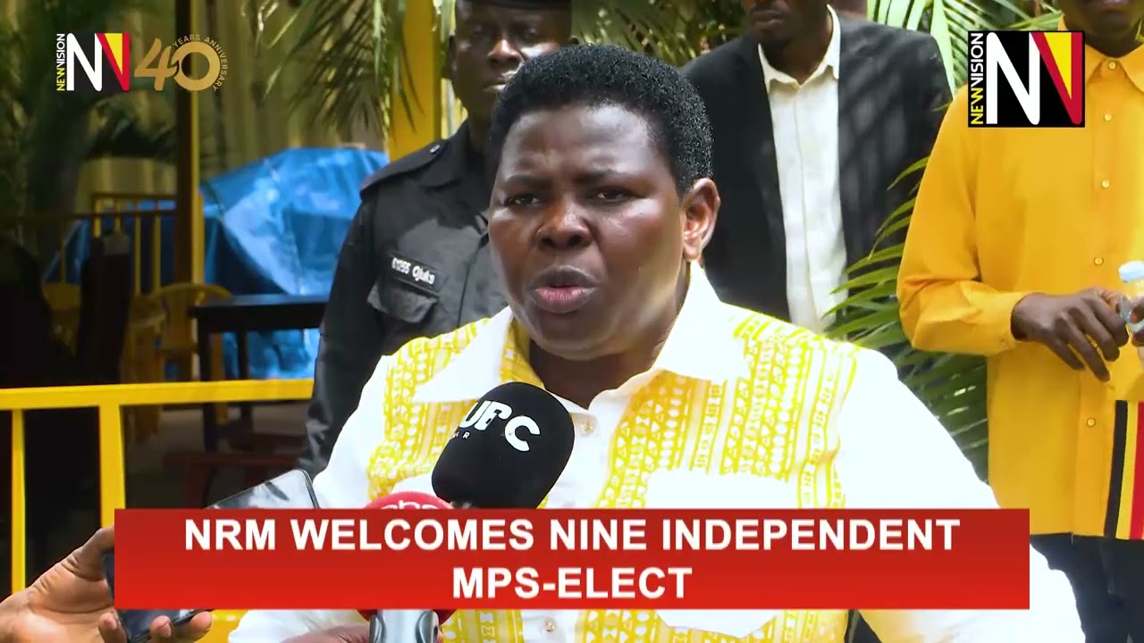NRM welcomes nine independent MPs elect