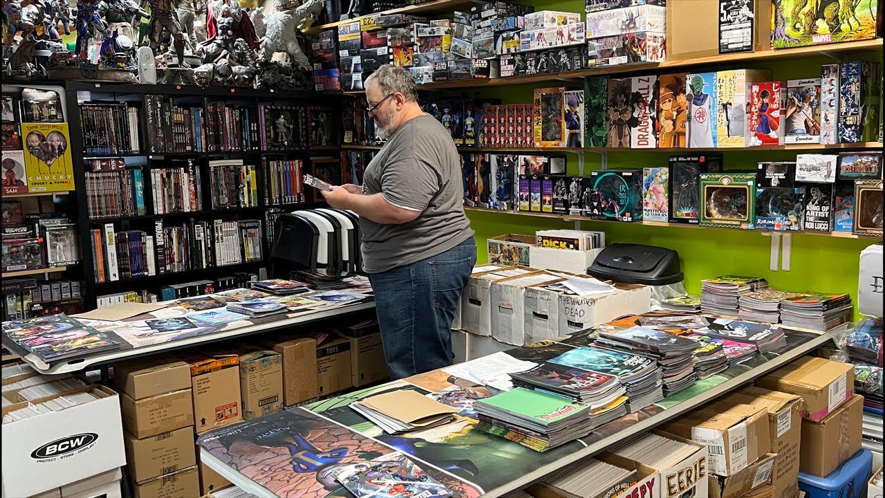 New Comic Book Day LIVE Stream Prep at Living Dead Comics | 7/30/2025 NCBD