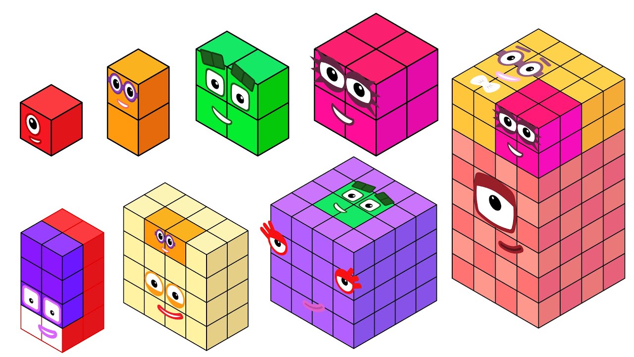 Numberblocks 1024 - Power of Two