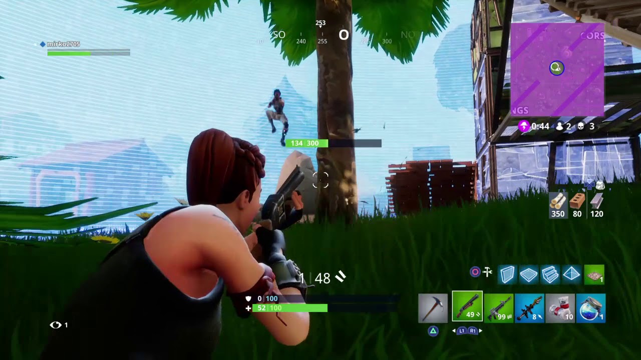 pompa del nonno inizio Fortnite