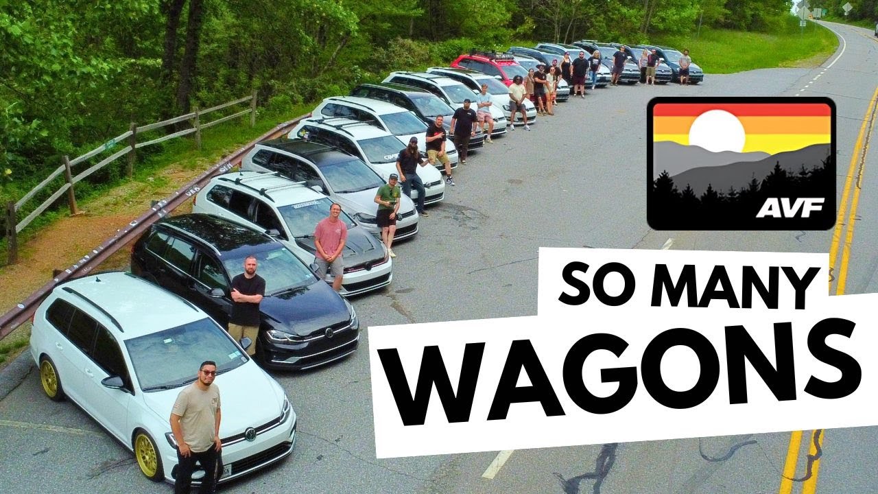 Wagons Take Over Alpine Volks Fair (AVF) | Mk7 Sportwagen Cruise, Wagon Summit, and MK7/MK8 Meet