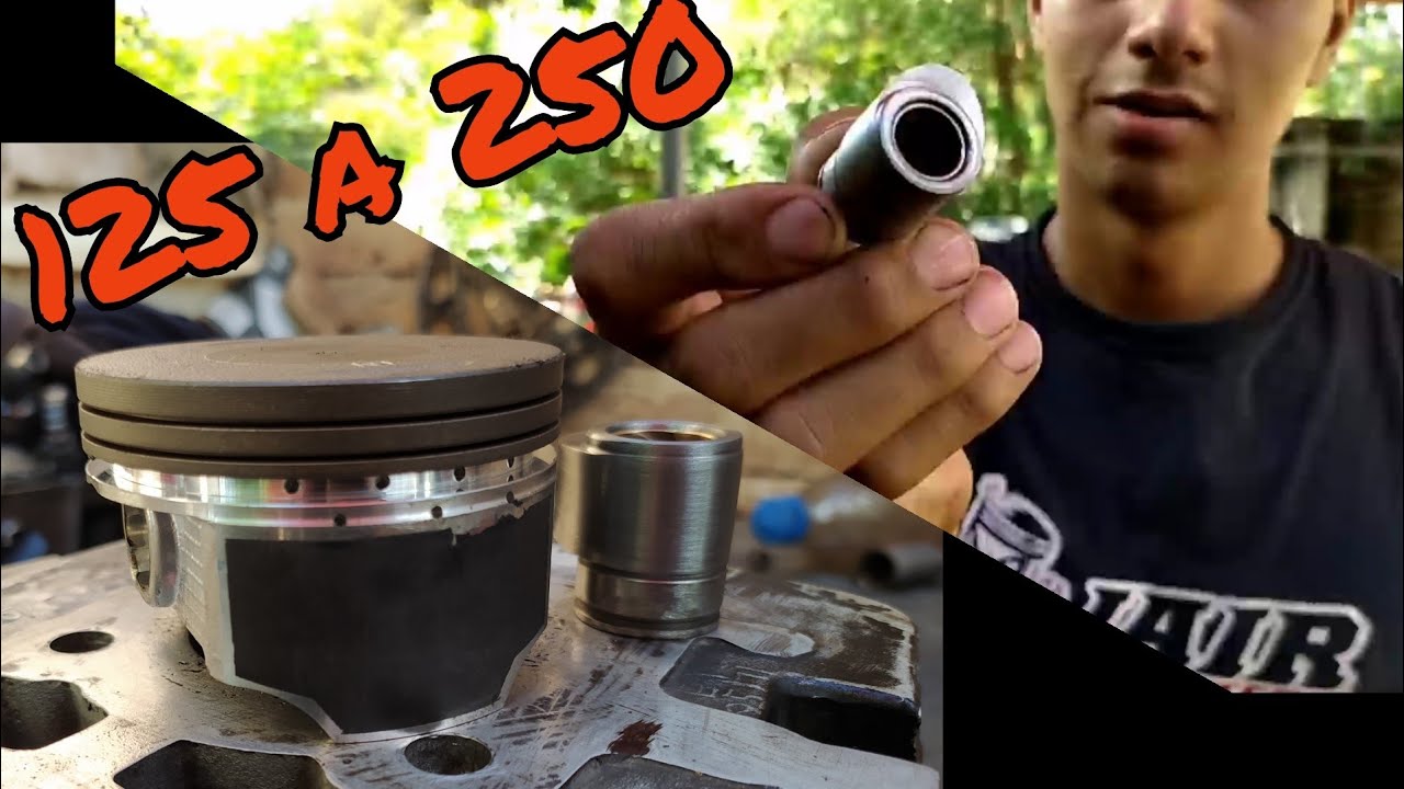 Convirtiendo motor 125 a 250 / José Maldonado