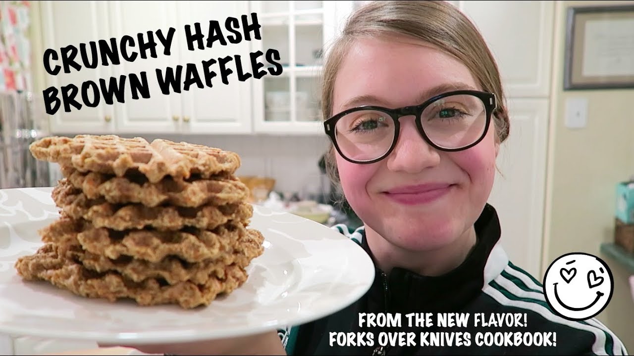 Crunchy Hash Brown Waffles Recipe from Flavor Cookbook!