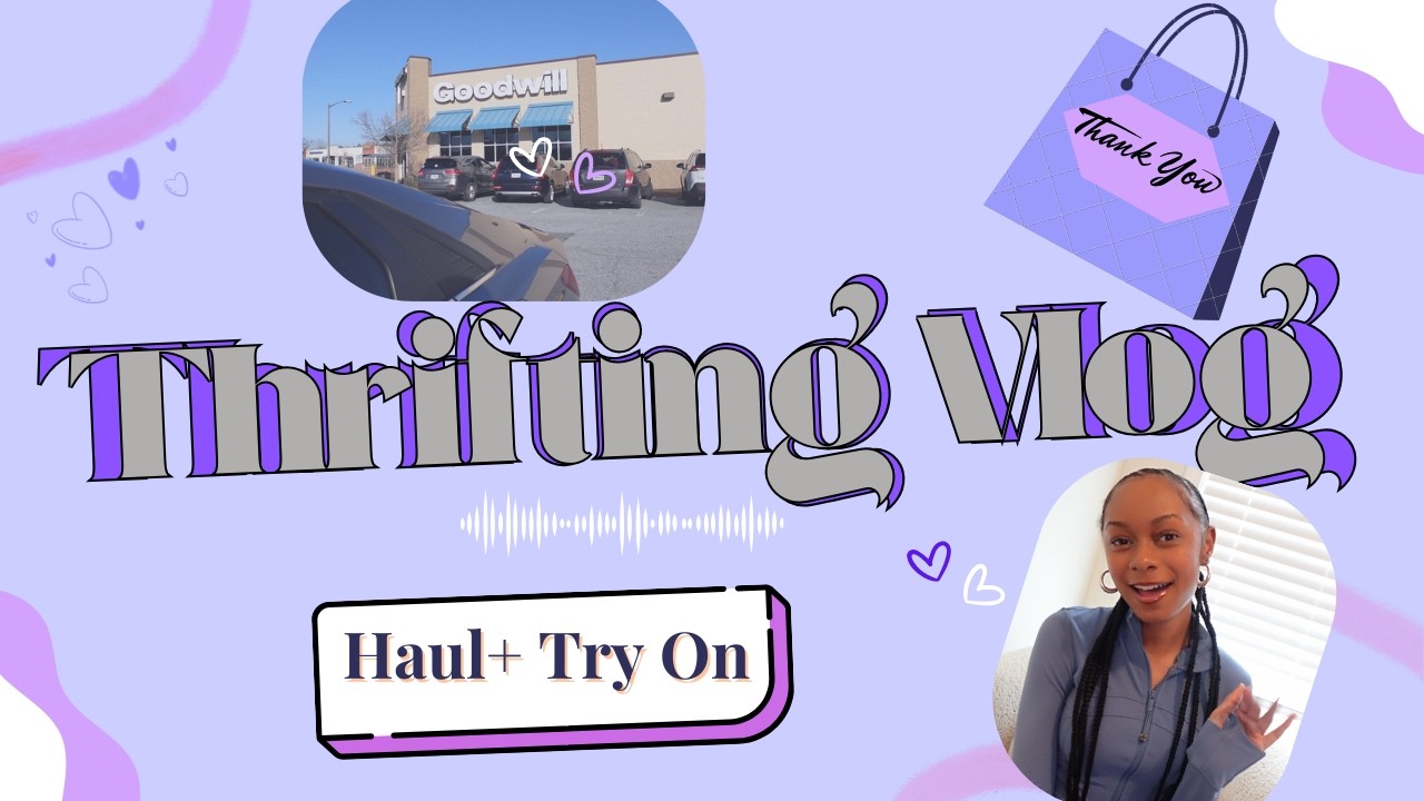 Lets Thrift Together! 👚Haul +Try on, Vintage Finds and Good Vibes💟