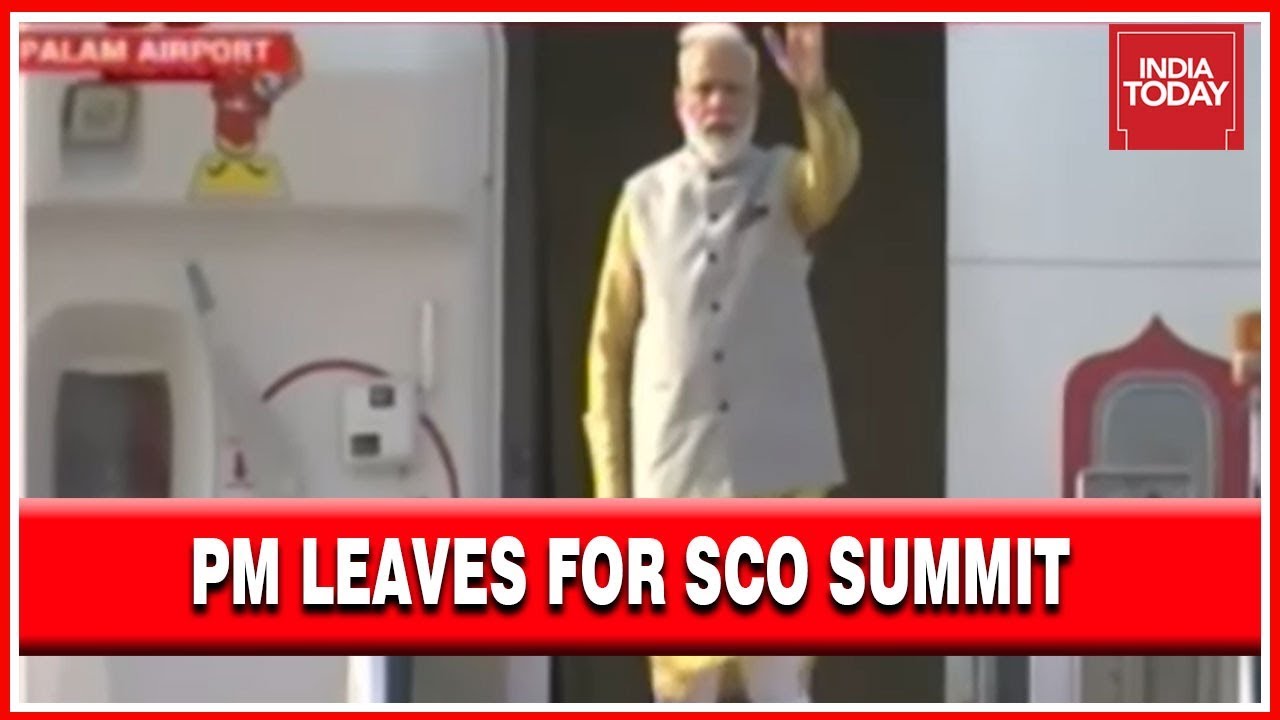 PM Modi Embarks Journey To Krygyzstan For SCO Summit | LIVE UPDATES
