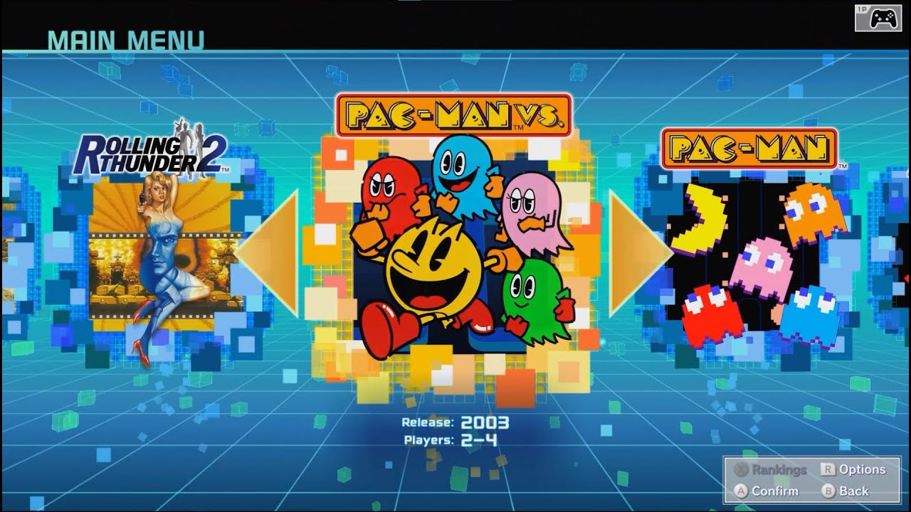 Namco Museum Switch OST -  Game Select Menu