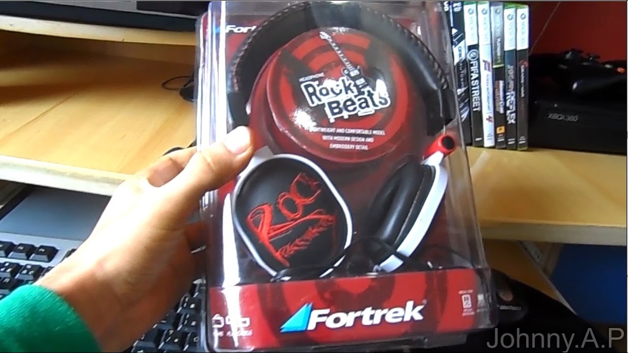Unboxing - Headphone Fortrek Rock Beats