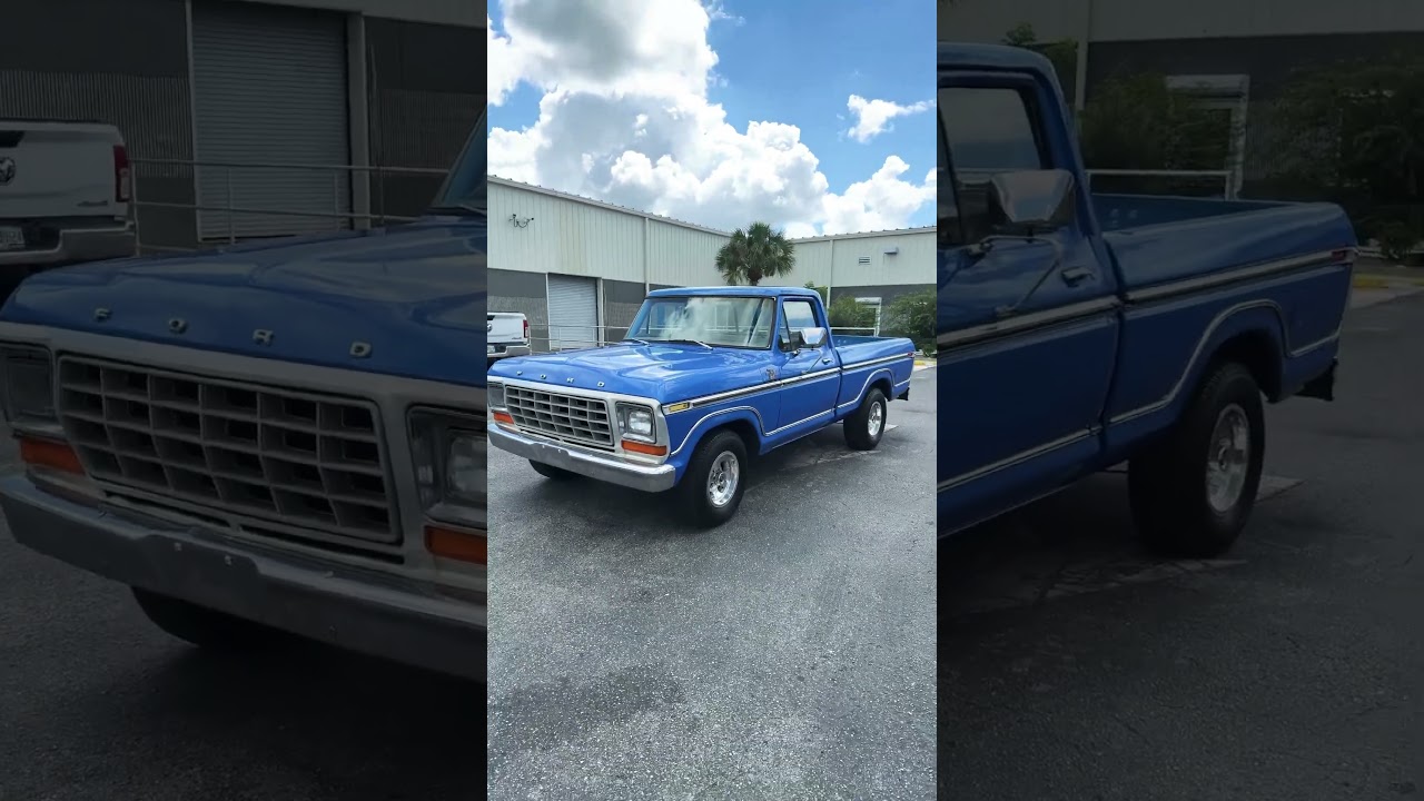 New Metal Alert!!!! 1978 Ford F100 Ranger XLT Short bed Pickup #classiccars  #fordf100 #dentside