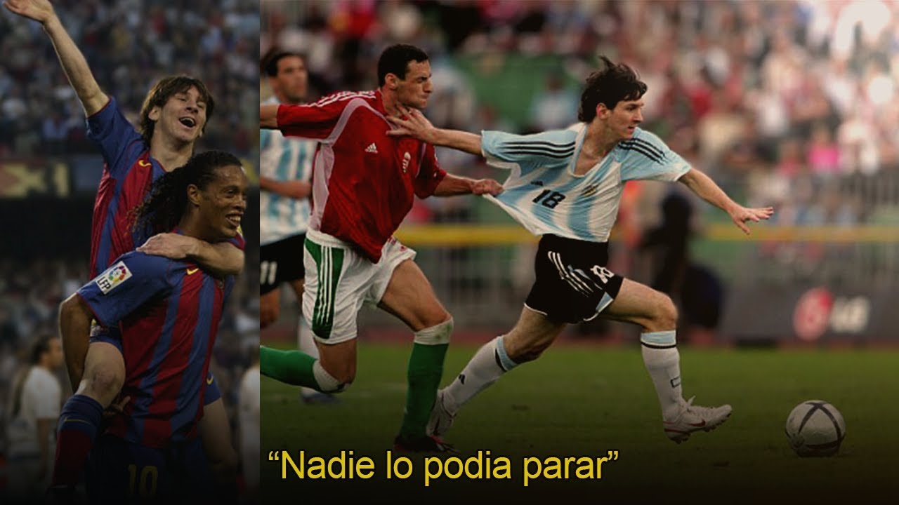 Lionel MESSI con 18 AÑOS ● Increíbles Jugadas Y Goles ● 2005/06