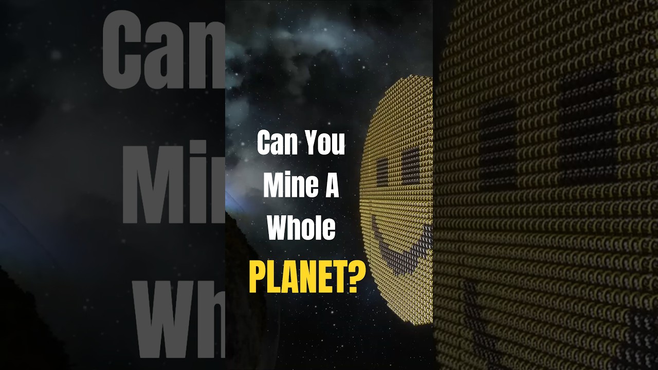 Can You Mine an Entire Planet in Space Engineers?