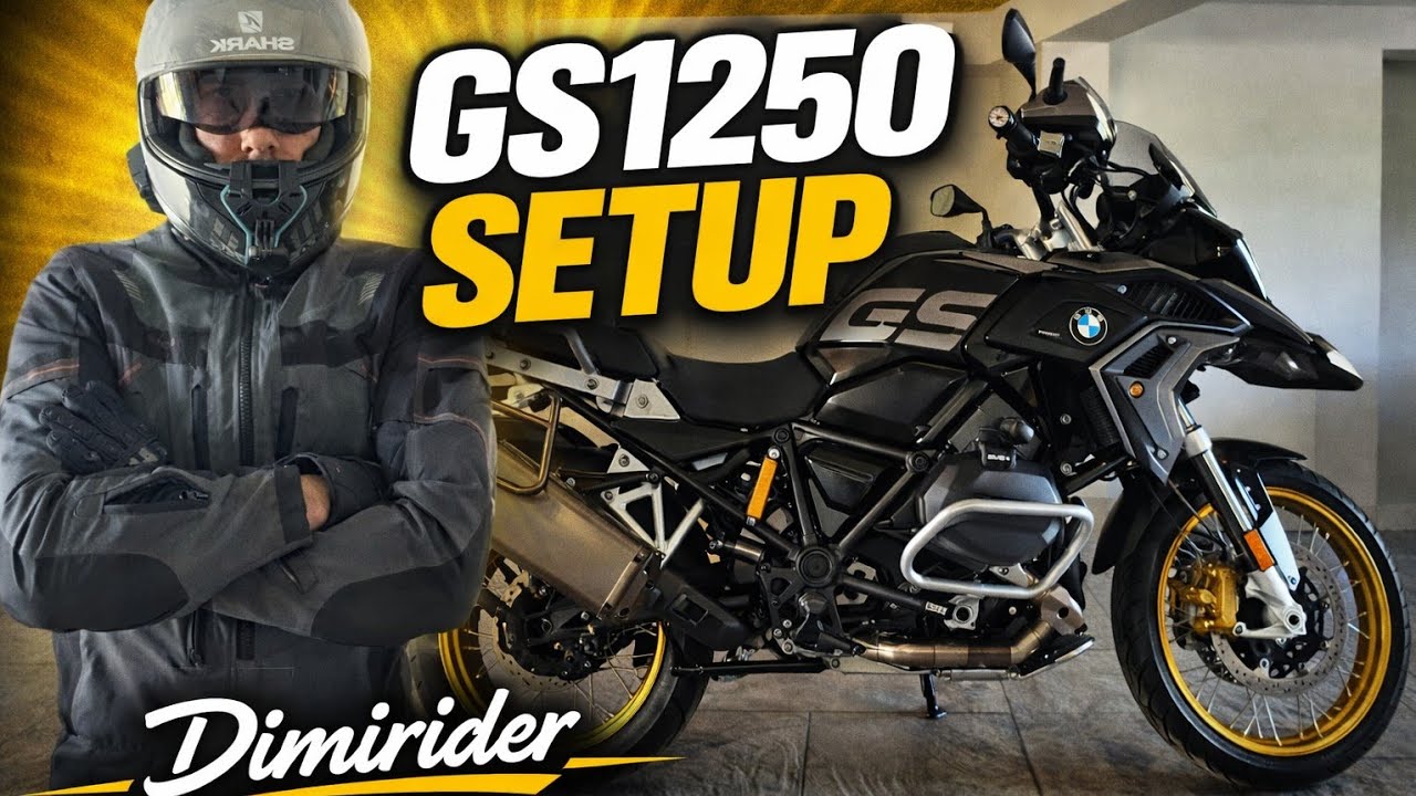 👉 Έτσι έχω στήσει το BMW GS1250 μου 🔥 | Akrapovic, Dash Cam, GPS, Third Eye, HEX GS-911