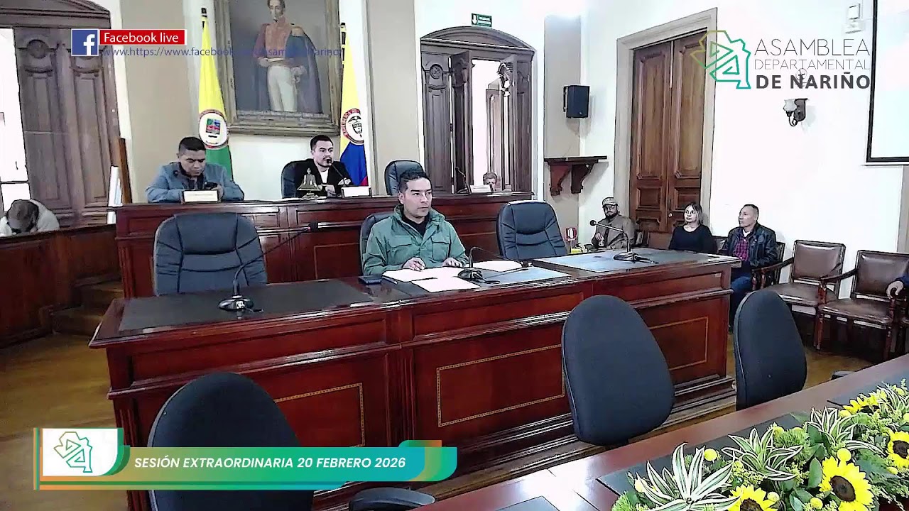 SESIÓN EXTRAORDINARIAORDEN DEL DÍA(20 de febrero de 2026)