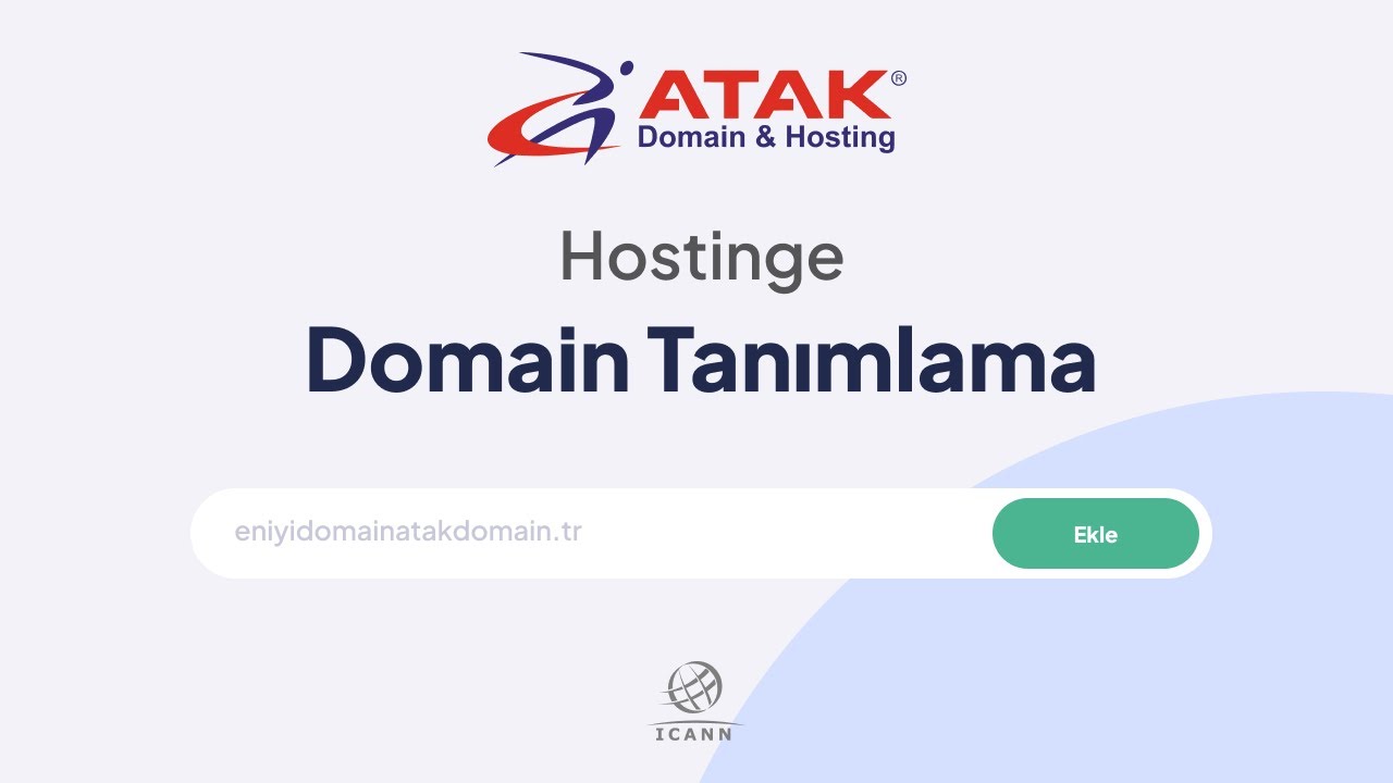 Hostinge Domain Tanımlama - Atak Domain