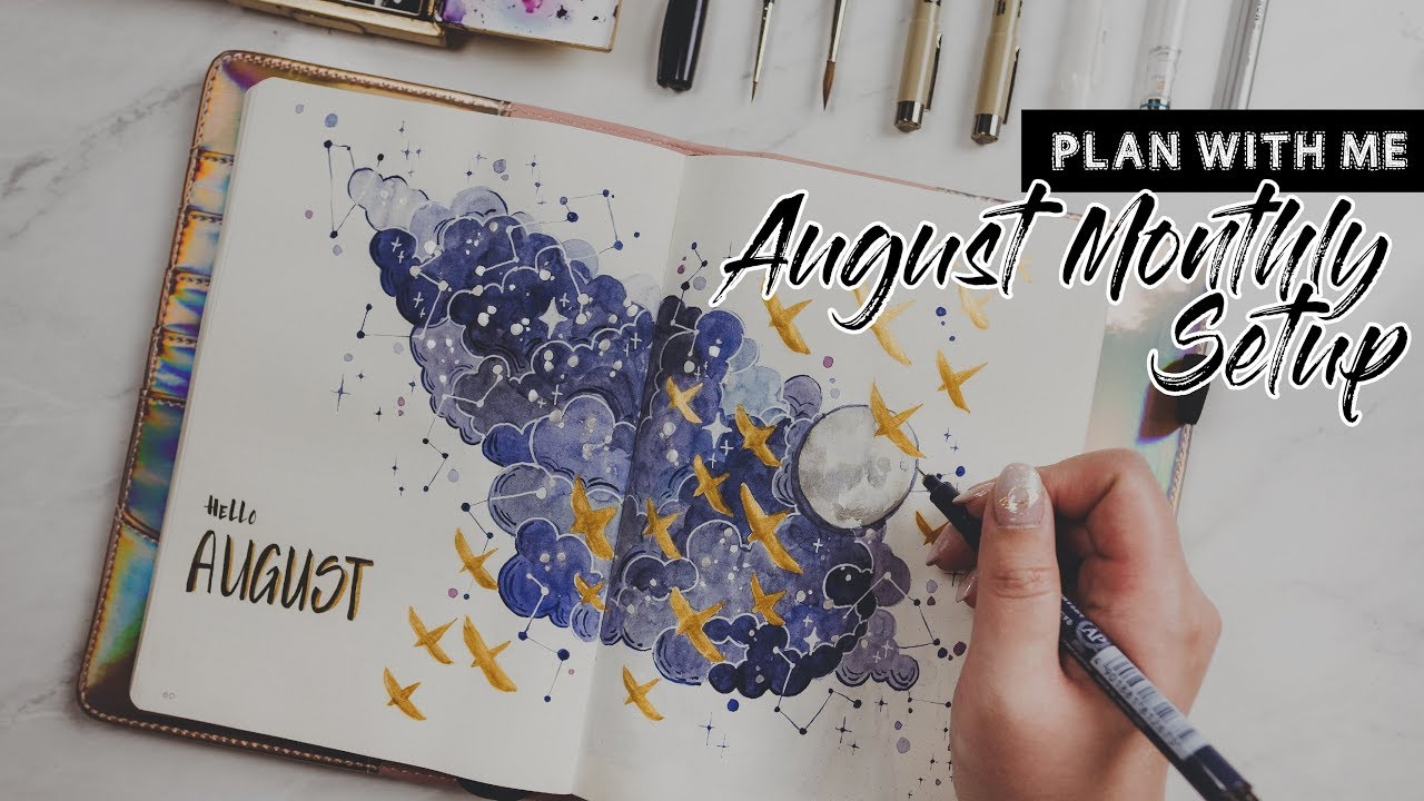 Plan With Me | August Bullet Journal Setup