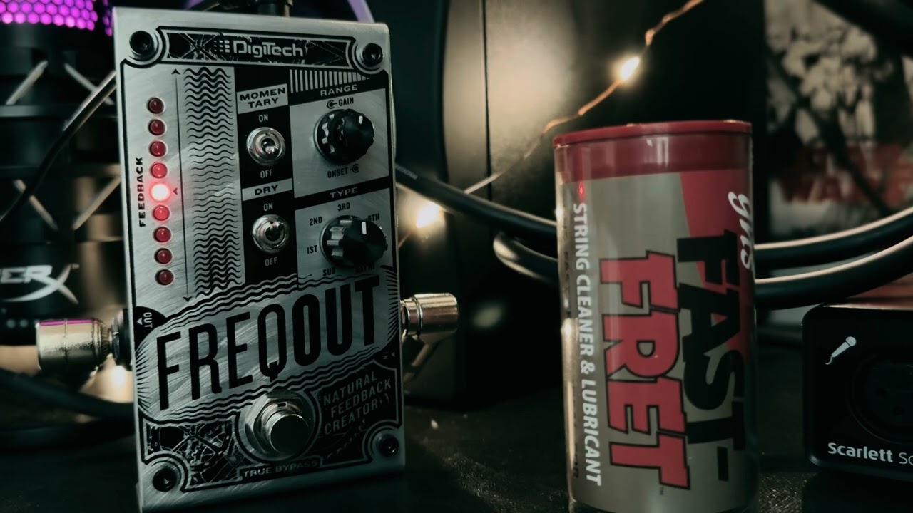 Digitech Freqout demo | How I use it in Live Gigs