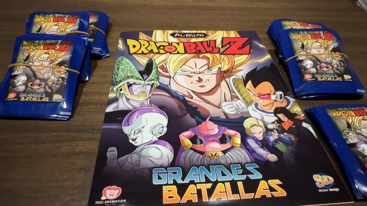 Album y Figuritas Dragon Ball Z GRANDES BATALLAS