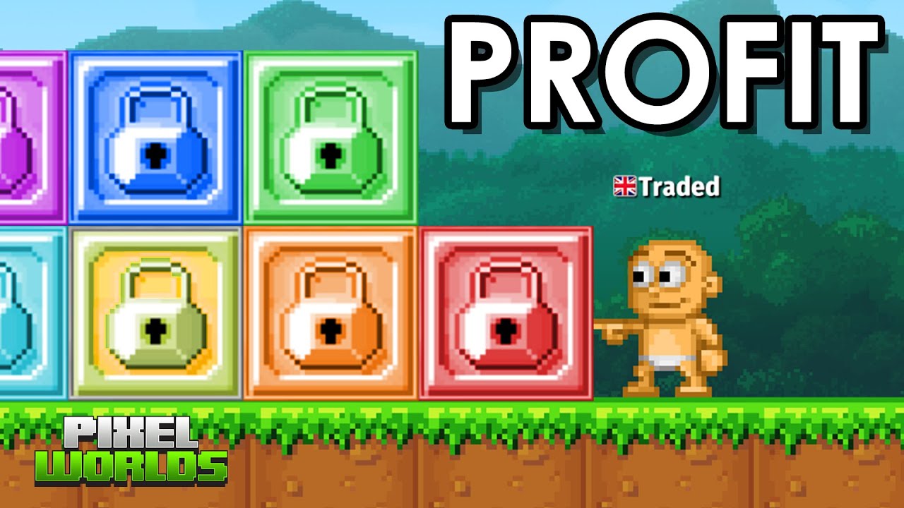 How I got RICH in Pixel Worlds...