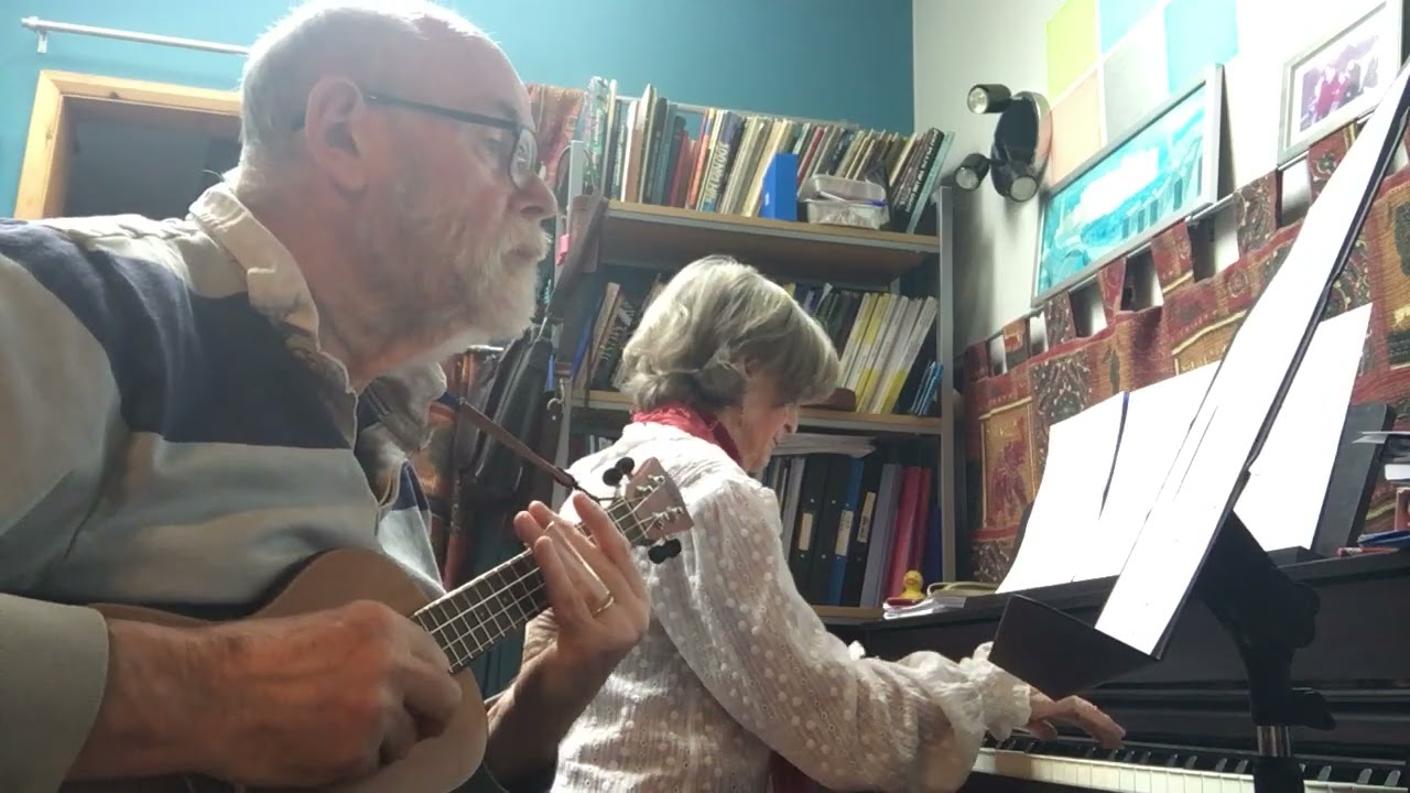 Tin Roof Blues   Piano & Slide Ukulele