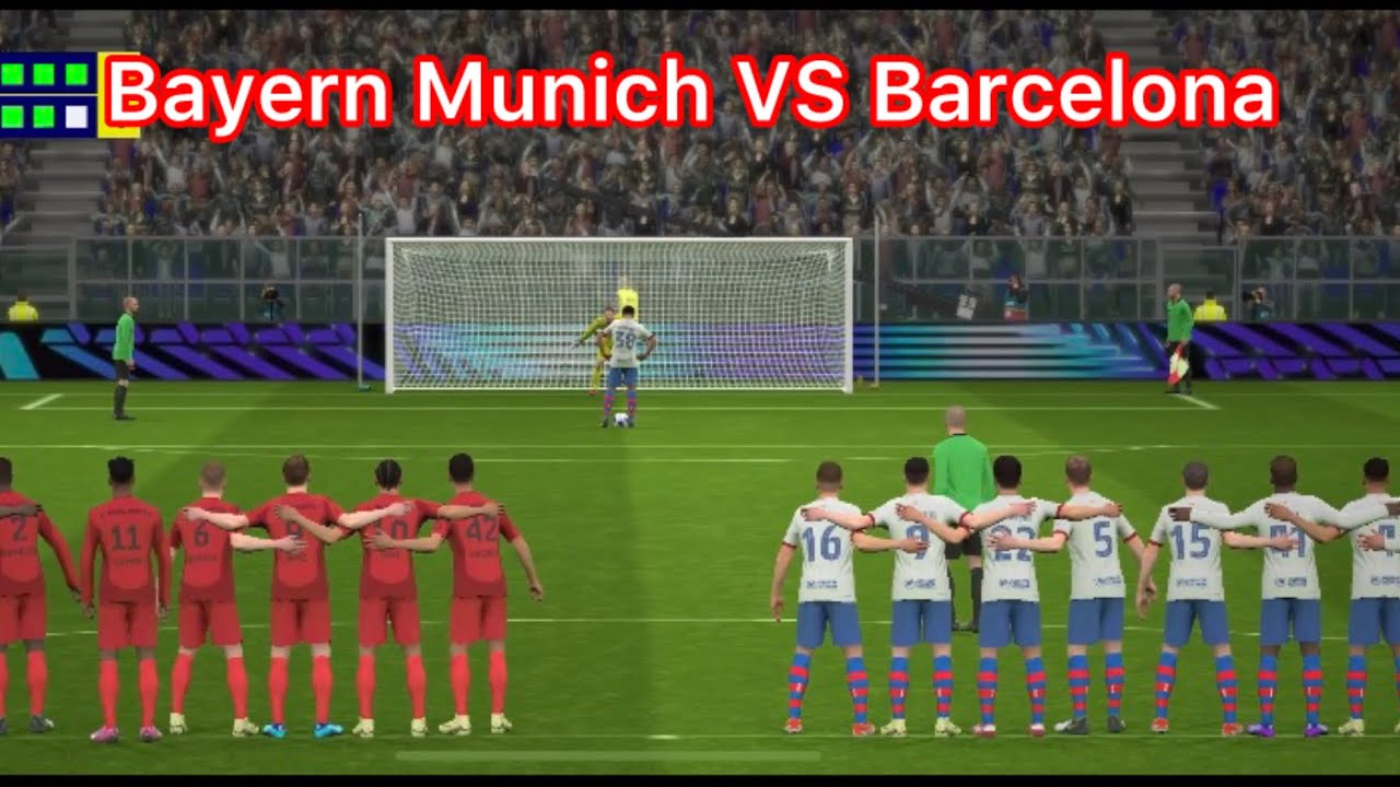 🔴 Nervy Penalty Shootout | Bayern Munich VS Barcelona 🥅 ⚽️ ⚽️