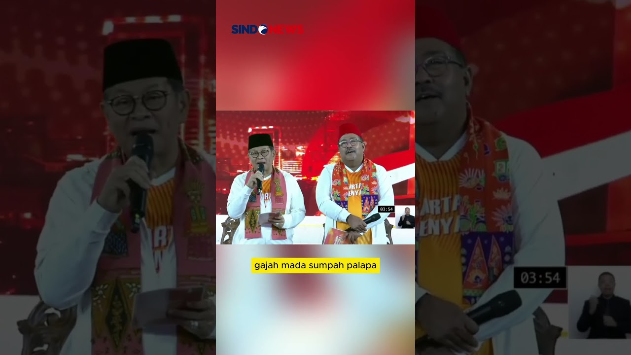 Cagub-Cawagub Berbalas Pantun di Debat Perdana Pilgub Jakarta 2024