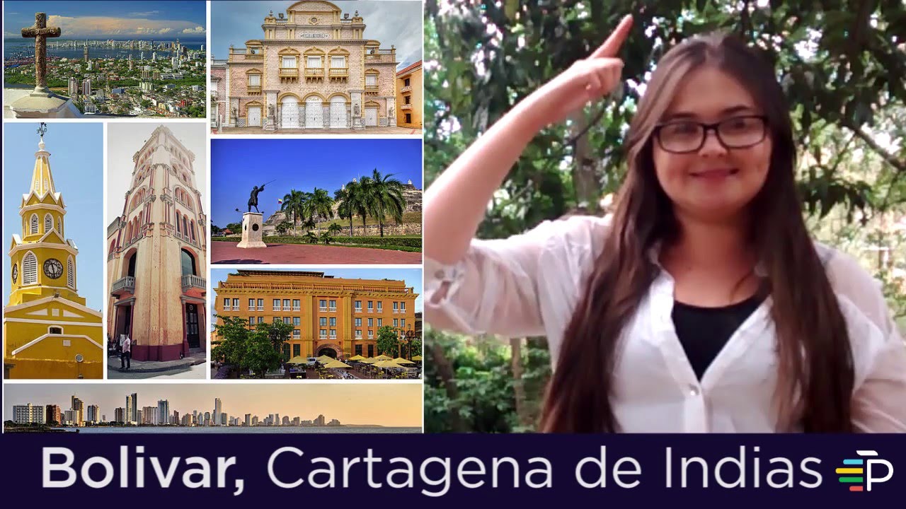 Colombia, Departamentos y Capitales en Lengua de Señas Colombiana LSC