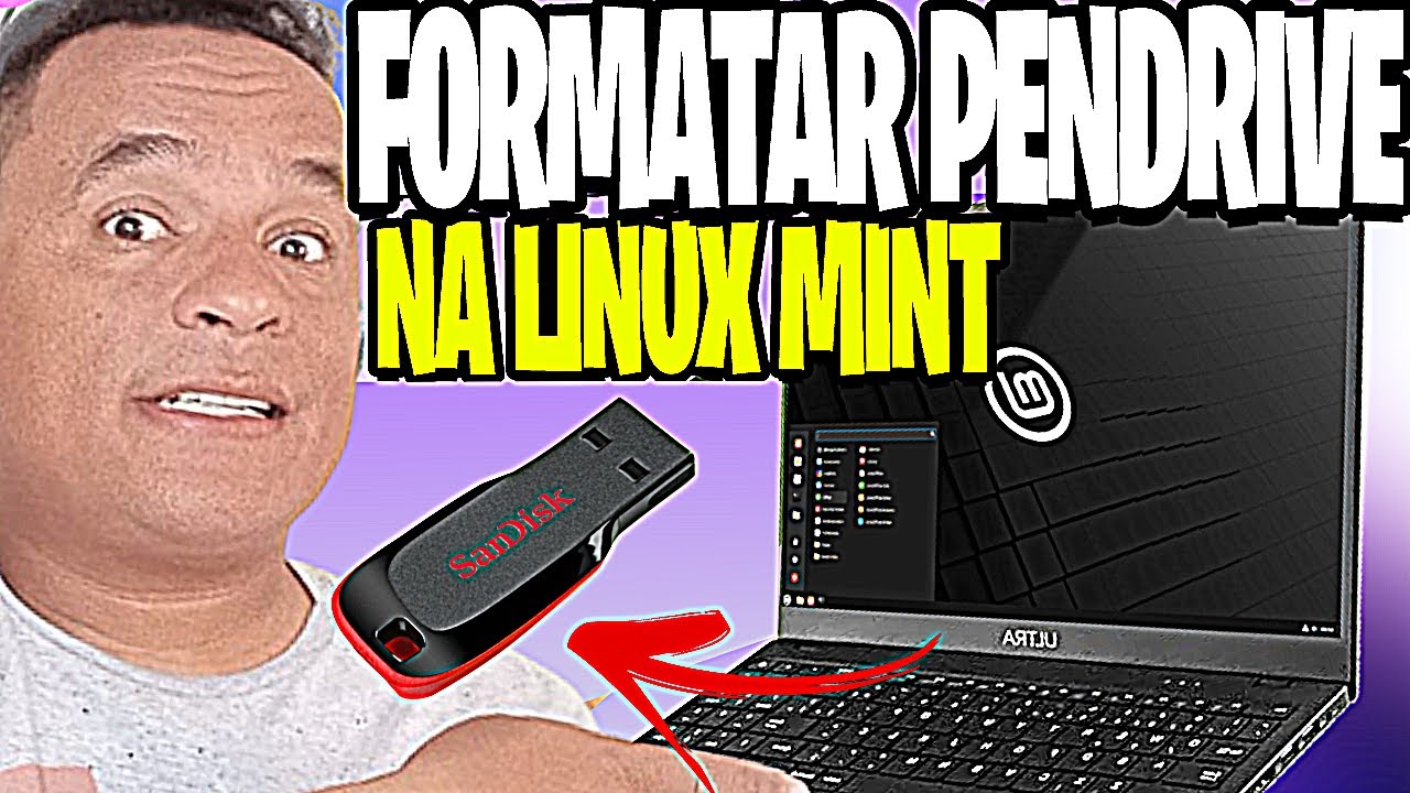 Como Formatar Pendrive no Linux Mint