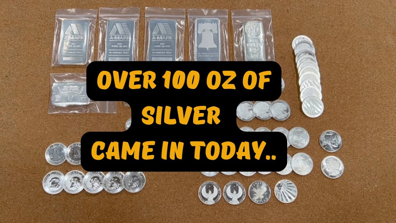 Guy Came in with over 100 oz. Of Silver..