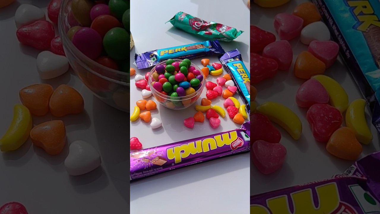 अरे वाओ यार ये लॉलीपॉप 😋|munch chocolate, candy crush sugar coated bites 