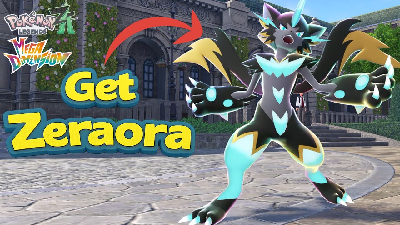 How to get ZERAORA in Pok&eacute;mon Legends Z-A Mega Dimension - Step-by-Step Guide