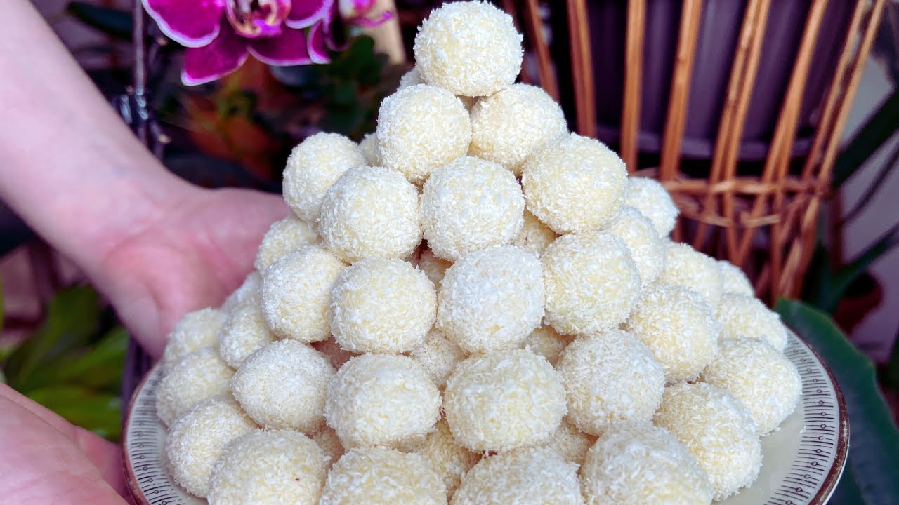 🍀Domaće Rafaelo kuglice❗️Originalni recept🥥🥥🥥