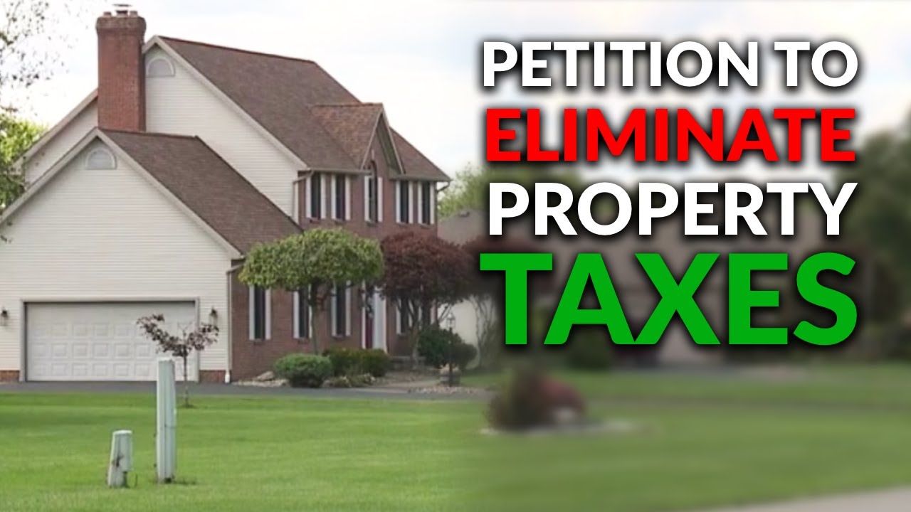 Local group gathers signatures for petition to eliminate Ohio property taxes