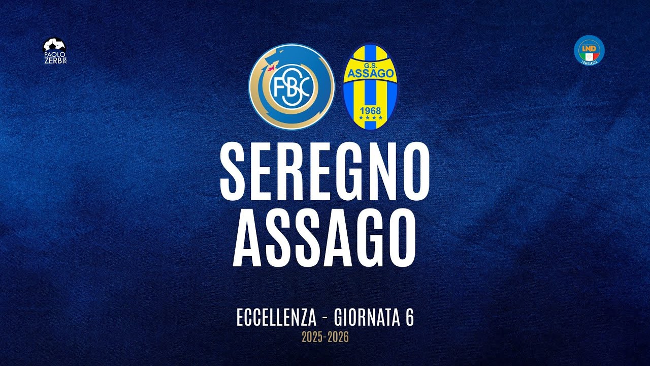 [HIGHLIGHTS] Eccellenza Girone B 25/26 - | Giornata 6 | Seregno - Assago