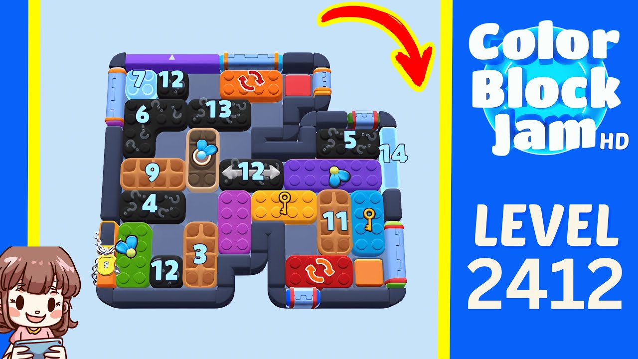 Color Block Jam Level 1502 (2412) Solution Walkthrough
