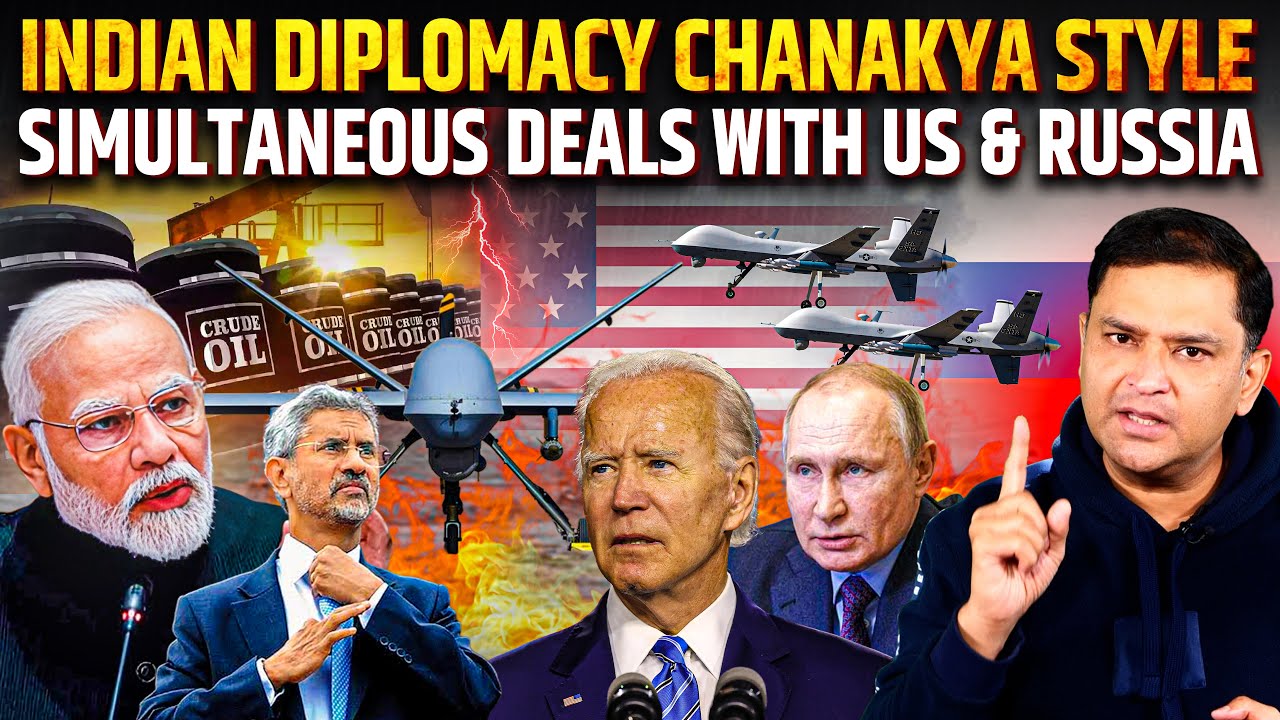 Indian Diplomacy tops, US Approves Drone Sale & $1B Russia Trade Boost | Major Gaurav Arya