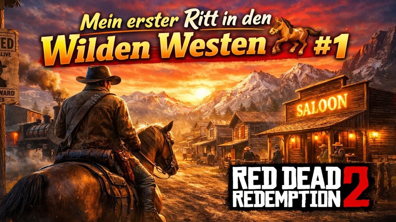 „Mein erster Ritt in den Wilden Westen 🐎 | Red Dead Redemption 2 #1“