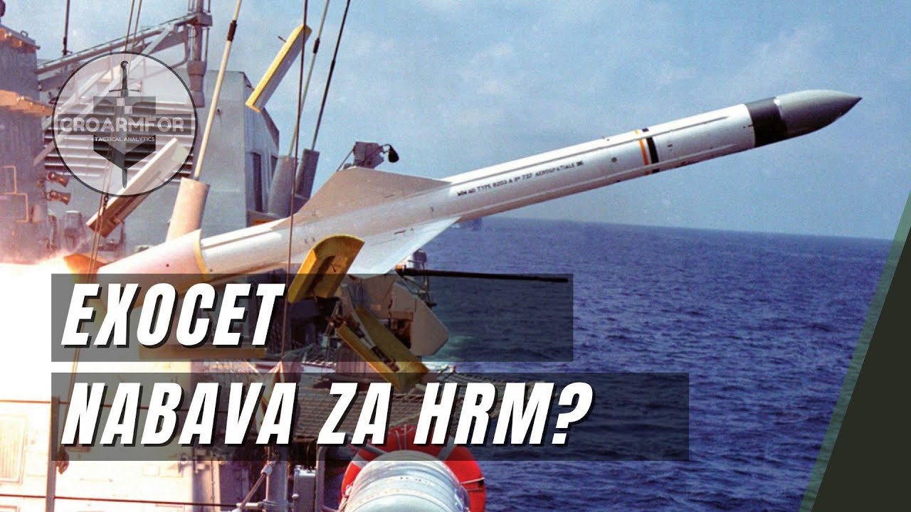 CROARMFOR 26 Protubrodski projektil Exocet za HRM | Hrvatska Vojska | Croatian Army