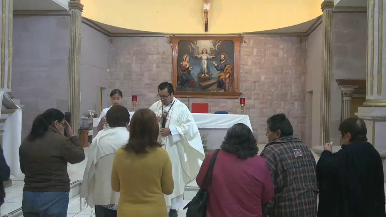 SANTA MISA EN VIVO VIERNES 07 DE NOVIEMBRE  DEL 2025 PARROQUIA SAGRADA .FAMILIA