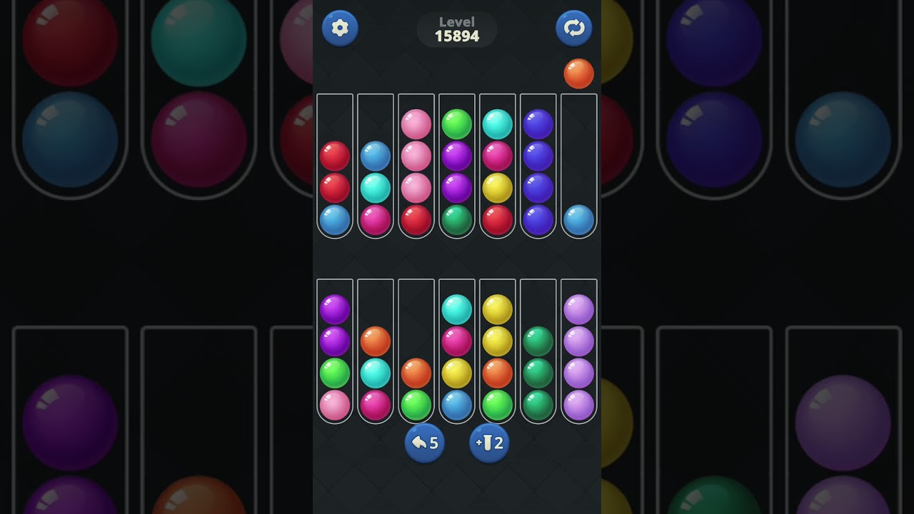 Ball Sort by Infinite Joy: Levels 15893, 15894, 15895