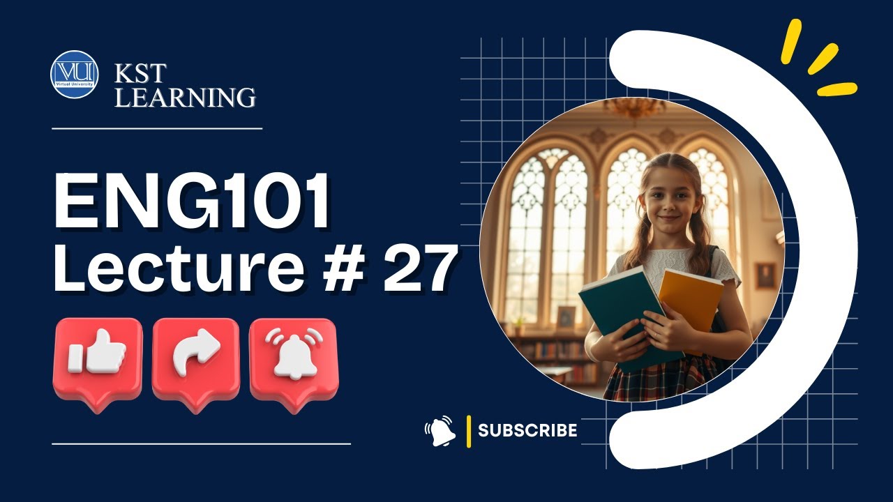 ENG101 Short Lecture 27 | English Comprehension | ENG101 Short Lectures