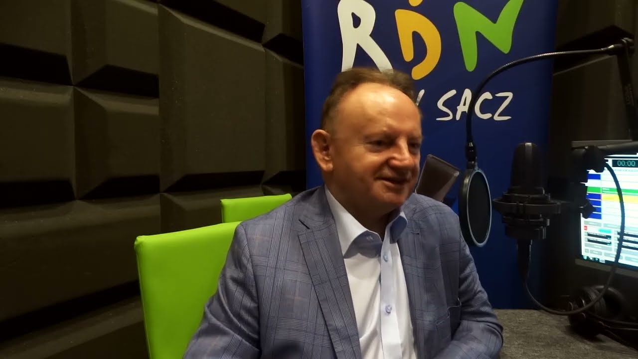 Jan Golba, burmistrz Muszyny. Słowo za słowo w RDN Nowy Sącz (22.08.2025)
